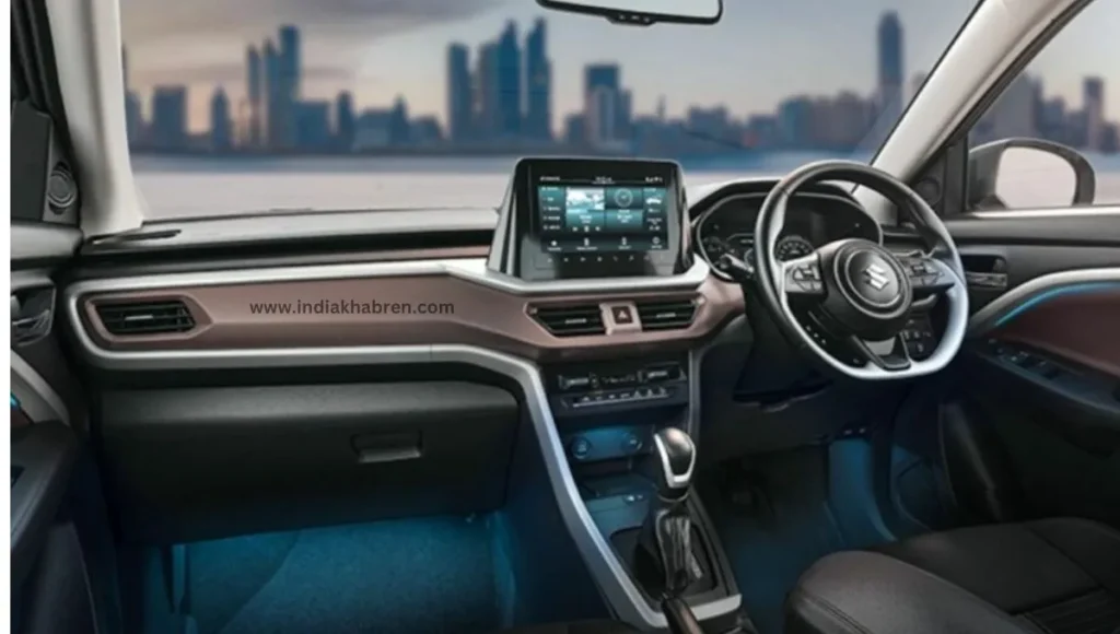 Maruti Brezza EV 2024 dashboard