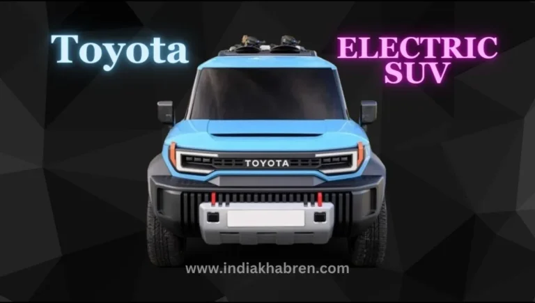 Toyota electric suv 2024