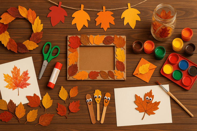 20 Fantastic Fall Leaf Crafts for Kids (2025 Guide)