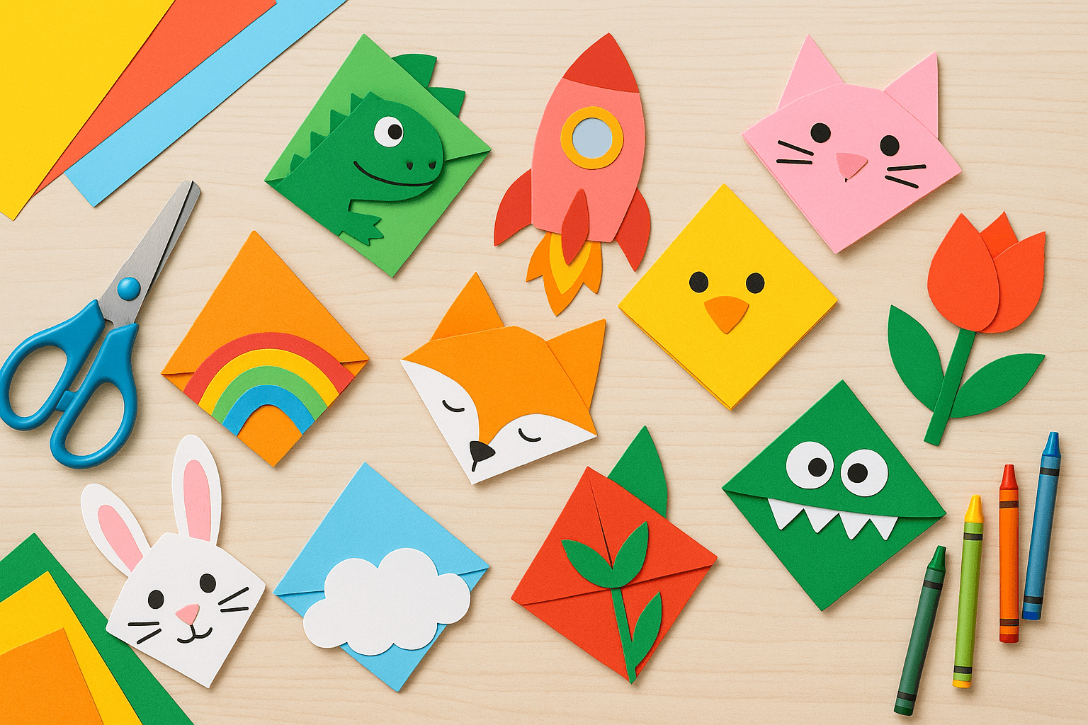25 Cute and Creative Corner Bookmarks