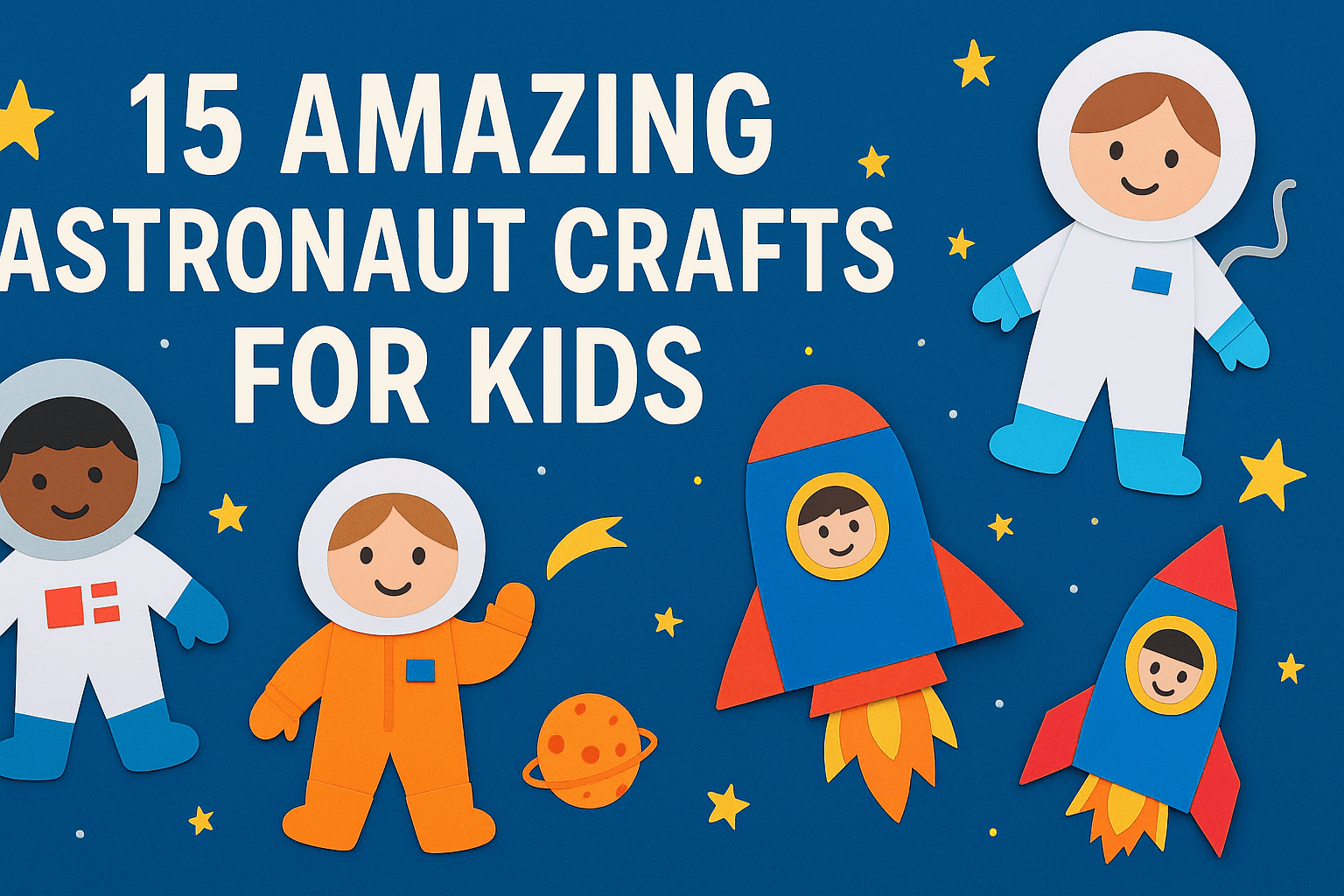 15 Amazing Astronaut Crafts for Kids