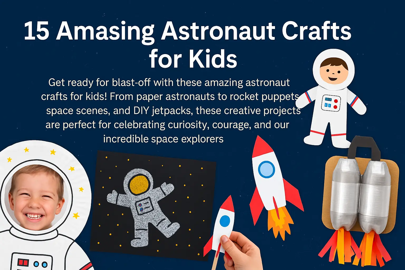 15 Amazing Astronaut Crafts for Kids – Blast Off Into Creativity!