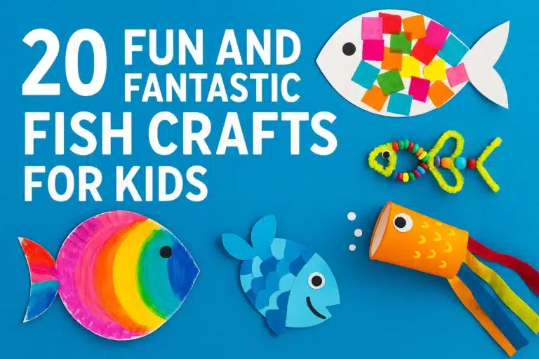 20 Fun and Fantastic Fish Crafts for Kids – A Creative Splash for Little Hans!