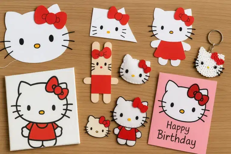 15 Adorable Hello Kitty Crafts for Kids (2025 Guide)