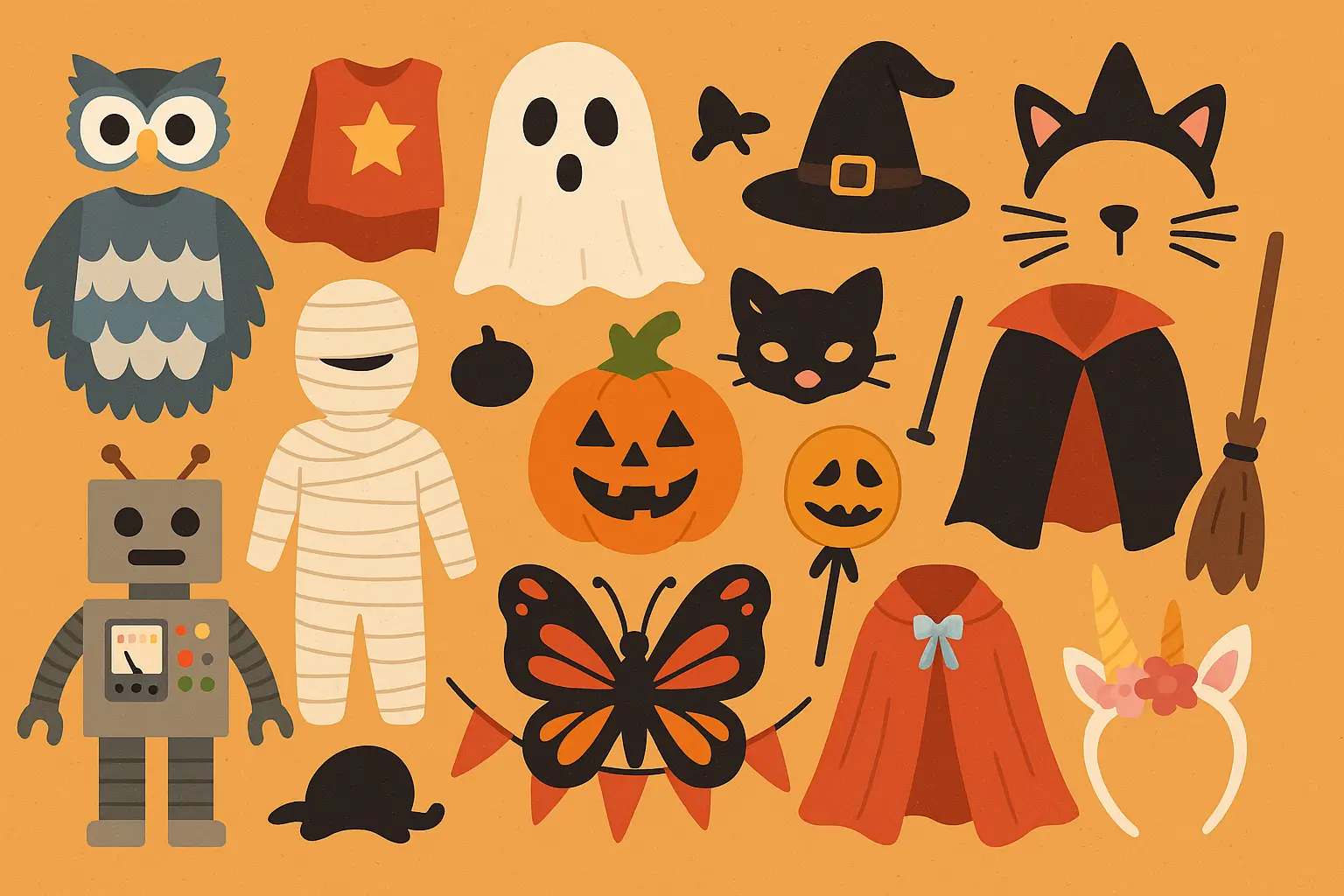 25 Creative Last-Minute Halloween Costumes for Kids (Easy & Fun DIY Ideas)