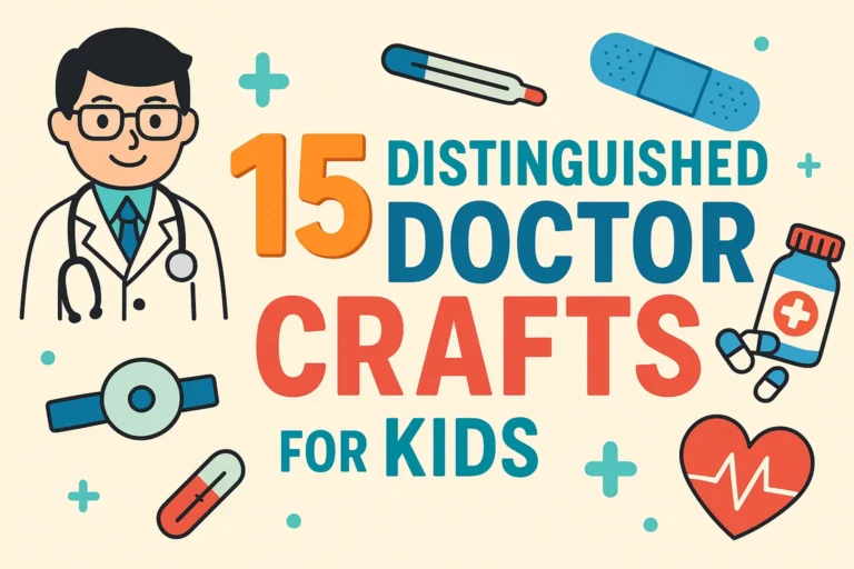 15 Distinguished Doctor Crafts for Kids (1000+ Words)