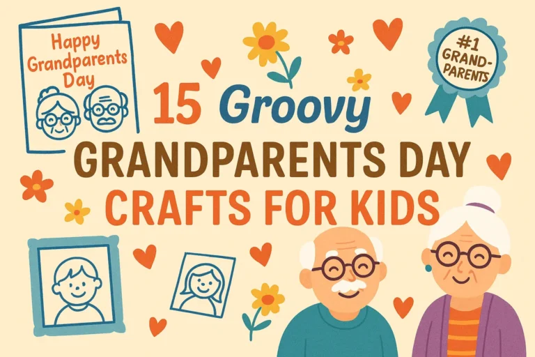 15 Groovy Grandparents Day Crafts for Kids (1000+ Words)