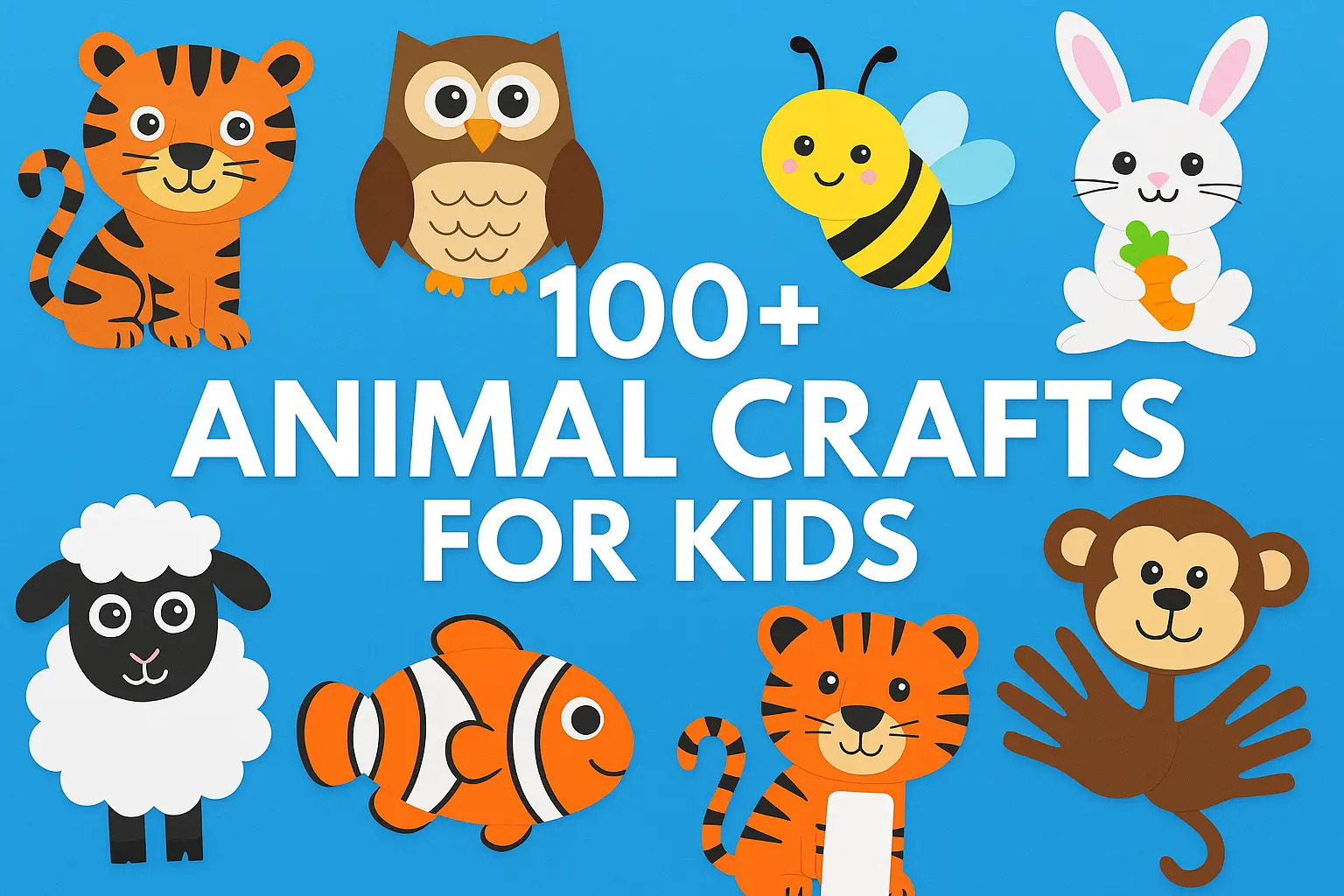 100+ Animal Crafts for Kids to Celebrate World Animal Day (1000+ Words)