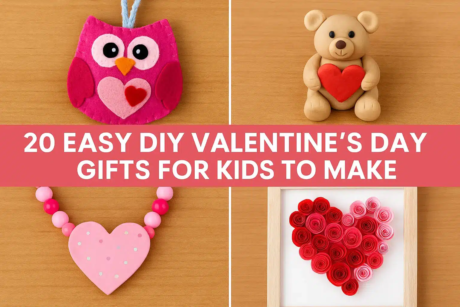 20 Easy DIY Valentine’s Day Gifts for Kids to Make (1000+ Words)