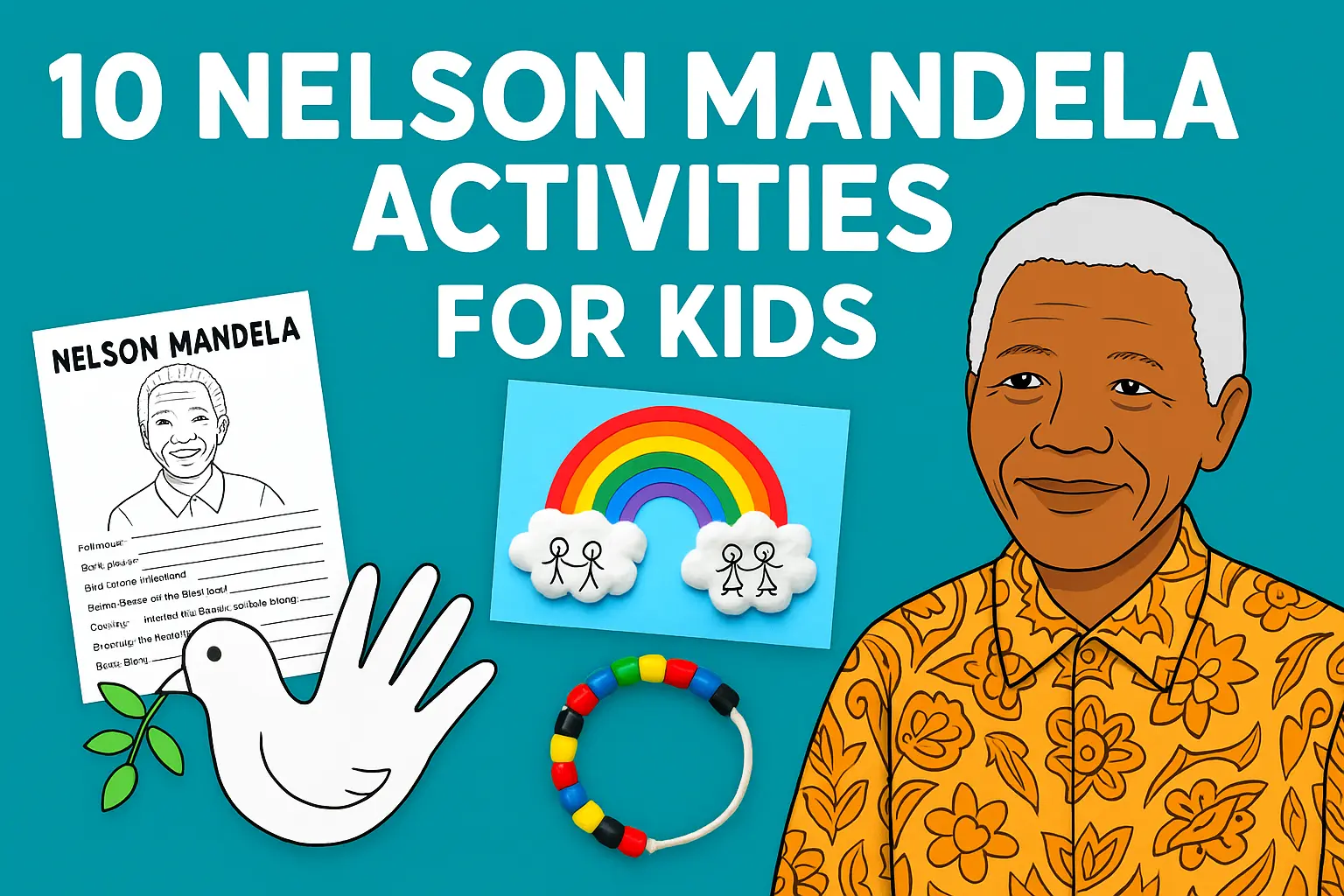 10 Nelson Mandela Activities for Kids (1000+ Words)