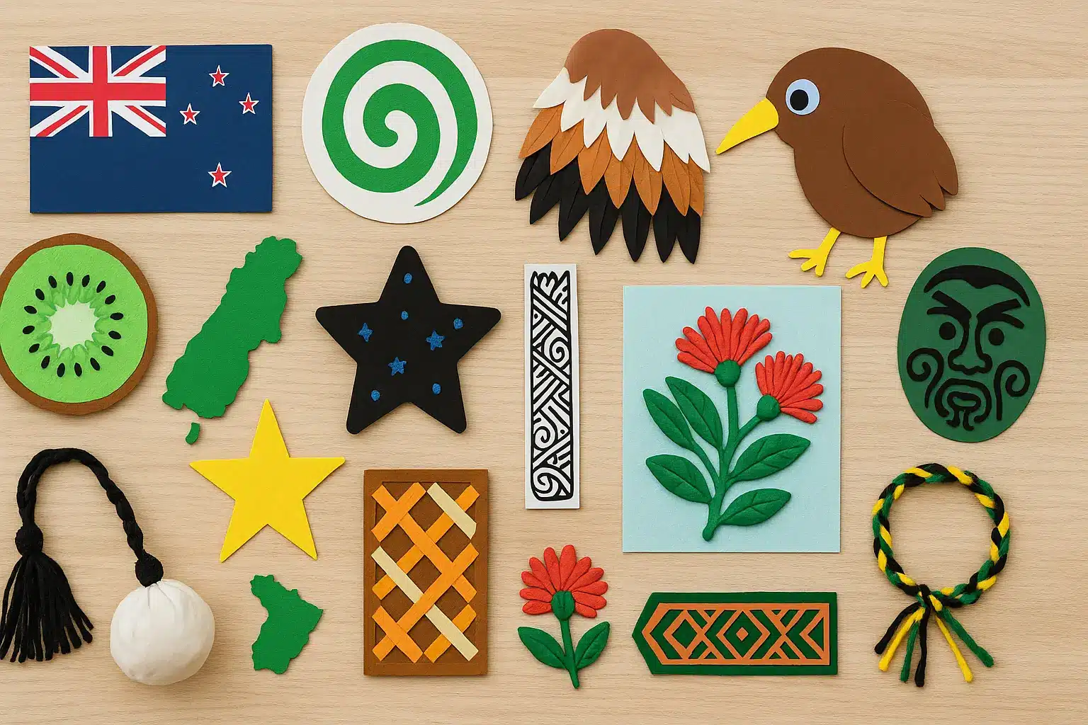 15 Beautiful New Zealand Crafts for Kids (Kiwi, Maori & Nature-Inspired Projects!)