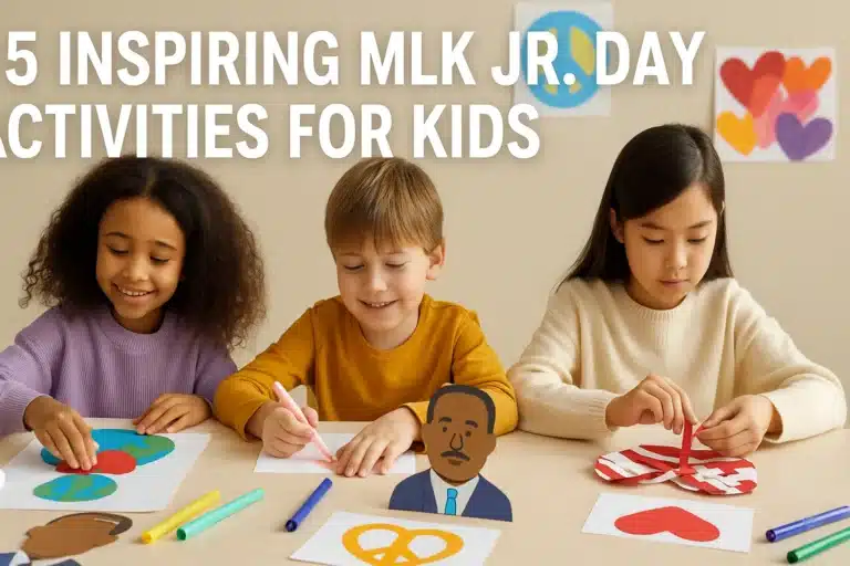 15 Inspiring MLK Jr. Day Activities for Kids (Learn, Reflect & Celebrate Diversity)