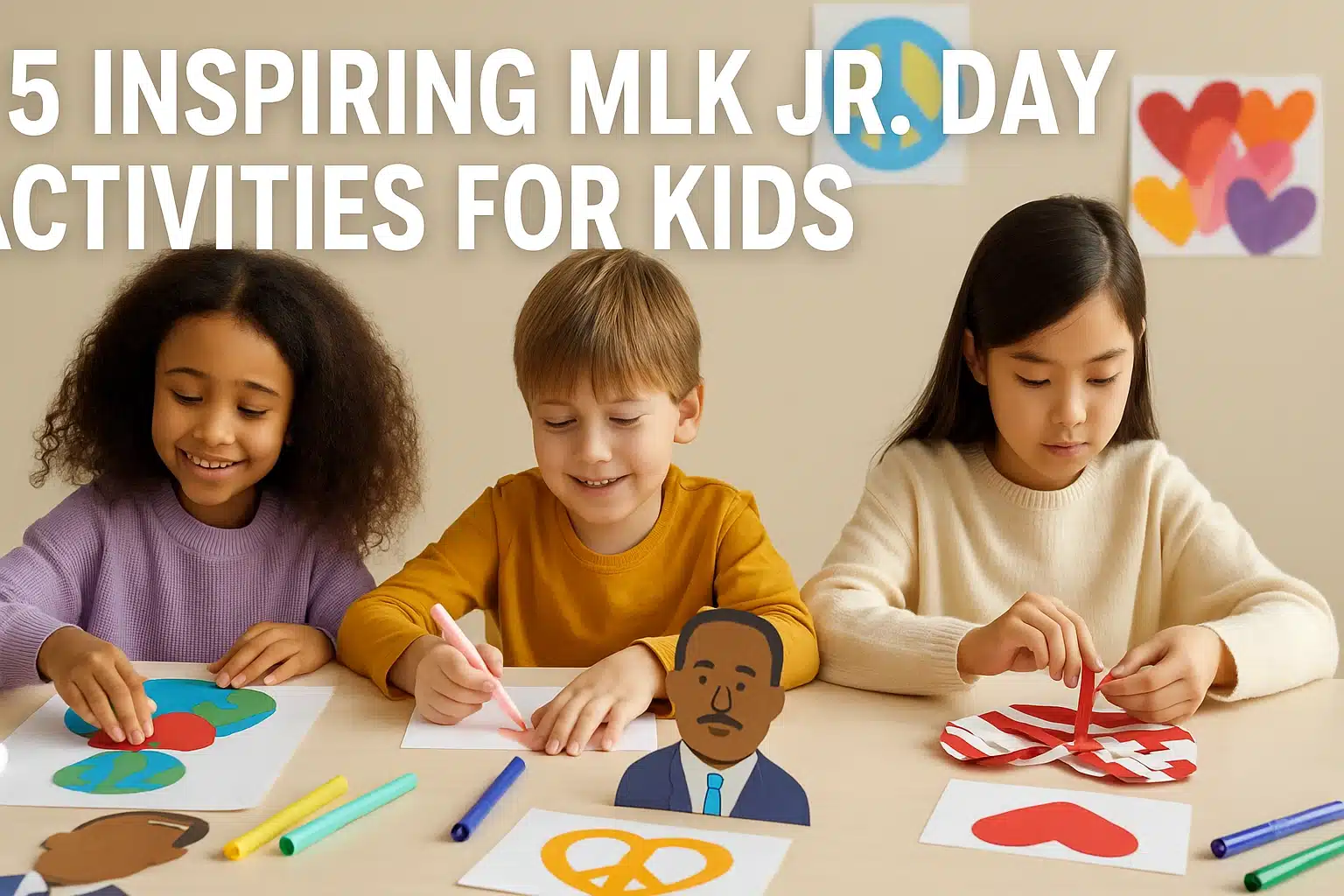 15 Inspiring MLK Jr. Day Activities for Kids (Learn, Reflect & Celebrate Diversity)