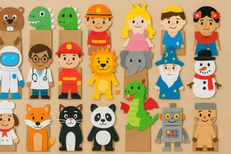 25 DIY Paper Bag Puppets for Pretend Play (2025 Guide)