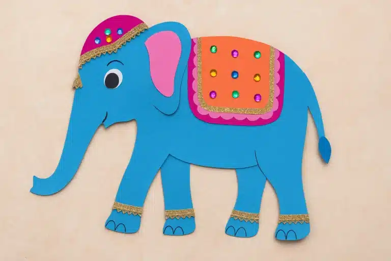 Mysore Dasara Elephant Paper Craft: A Beautiful Festival Activity for Kids