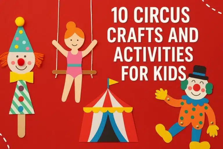 10 Circus Crafts and Activities for Kids (Fun Projects for World Circus Day 2025)