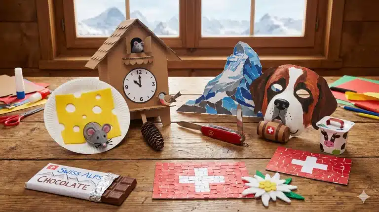 10 Stunning Switzerland Crafts for Kids: Explore the Land of Alps and Chocolate