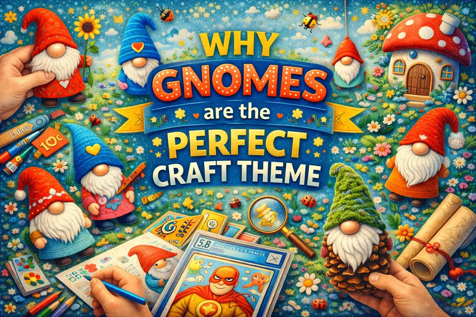 Why Gnomes are the Perfect Craft Theme