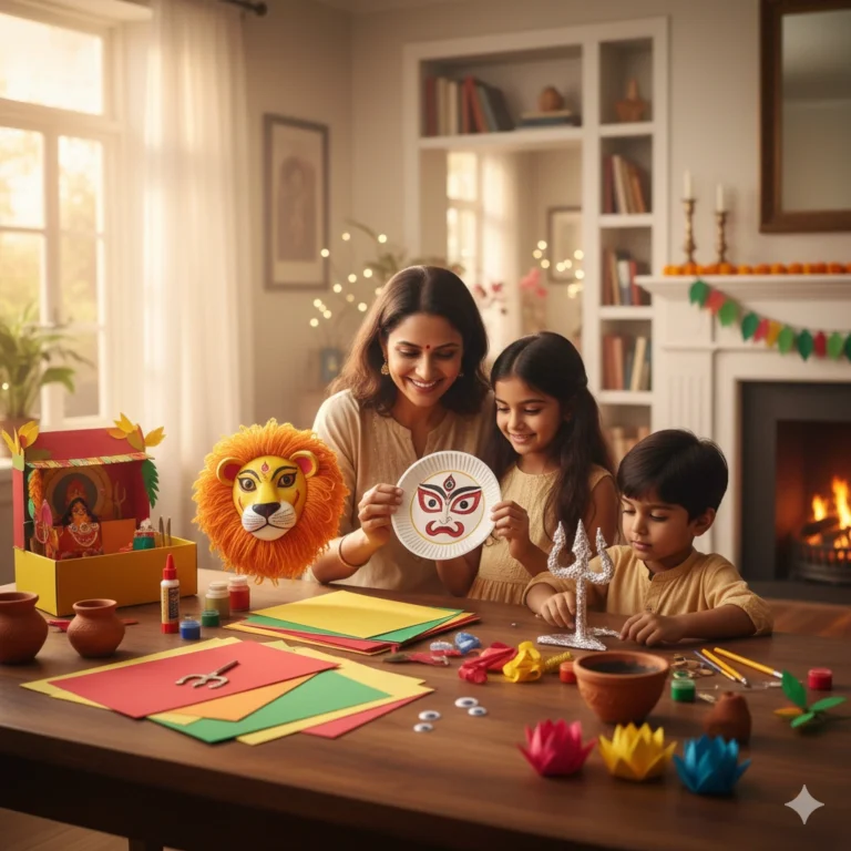 15 Dazzling Durga Puja Crafts for Kids: Celebrate the Warrior Goddess with Creativity