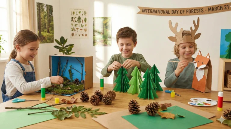 10 Fascinating Forest Crafts for Kids: Celebrate International Day of Forests