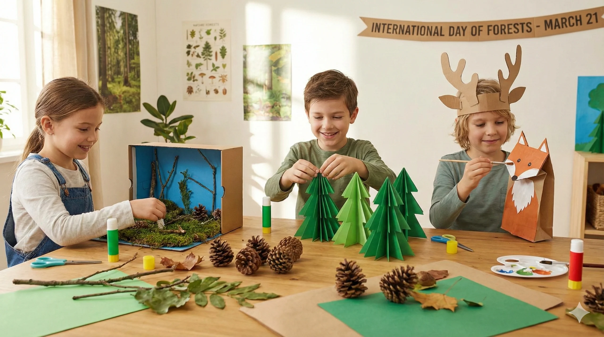 10 Fascinating Forest Crafts for Kids: Celebrate International Day of Forests