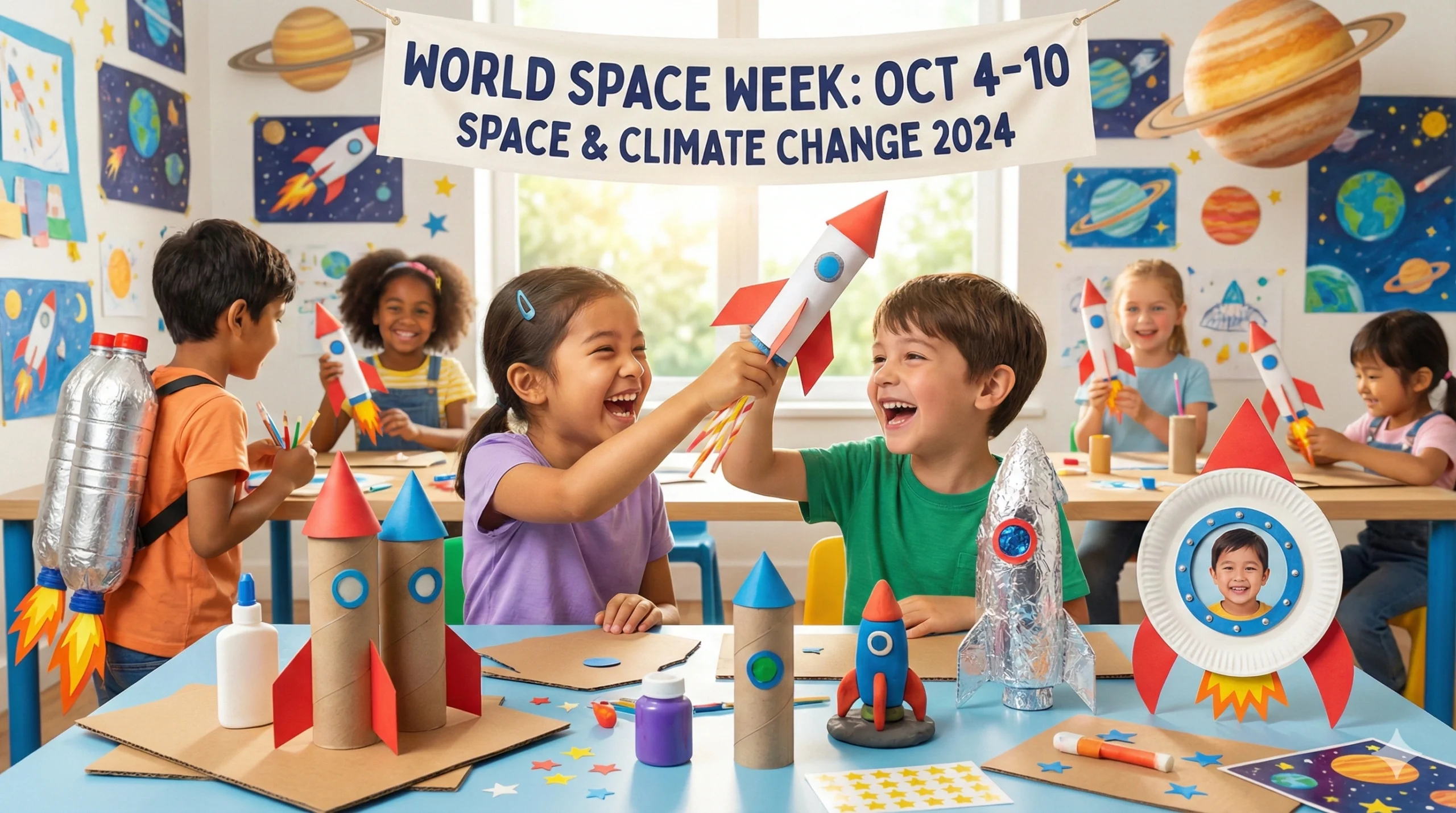 20 Remarkable Rocket Crafts for Kids: Blast Off into World Space Week!