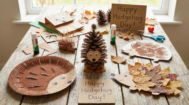 15 Adorable Hedgehog Crafts for Kids: A Prickly but Cute Celebration