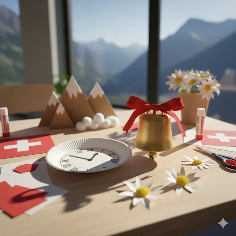 10 Stunning Switzerland Crafts for Kids: Exploring the Land of Alps, Cheese, and Chocolate