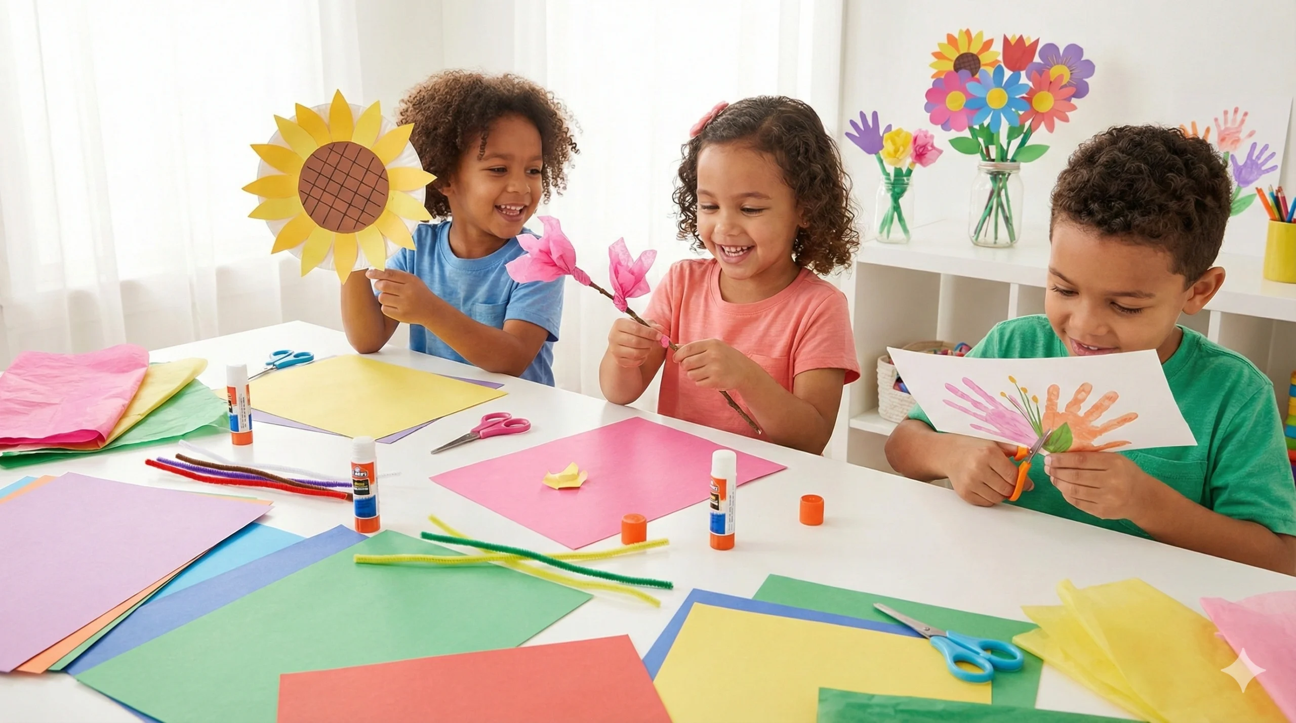 50+ Gorgeous Paper Flower Crafts for Kids: The Ultimate Summer & Spring Activity Guide