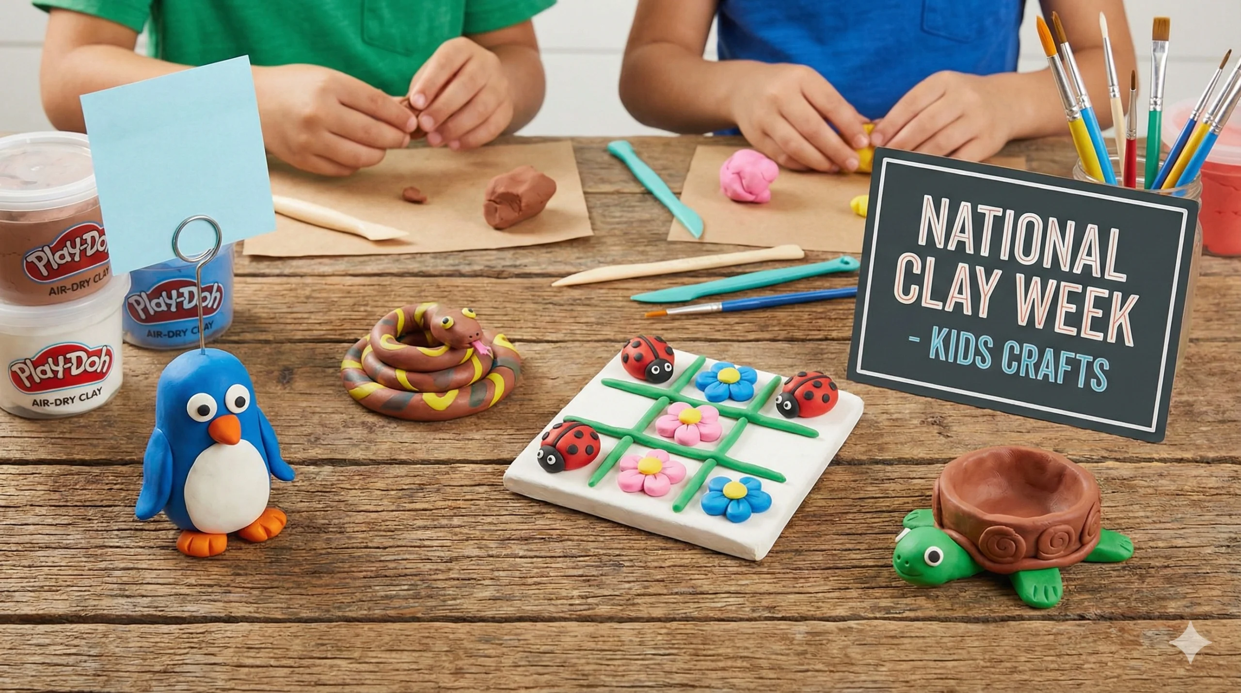 30 Cute and Easy Clay Crafts for Kids: Unleash Creativity This National Clay Week!
