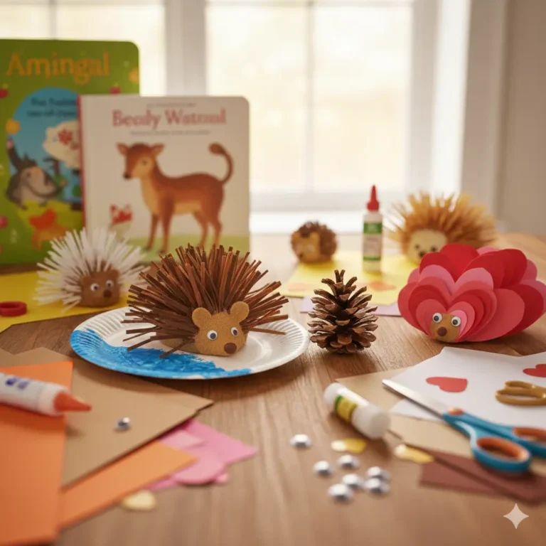 15 Adorable Hedgehog Crafts for Kids: Fun, Spike-Free DIY Projects