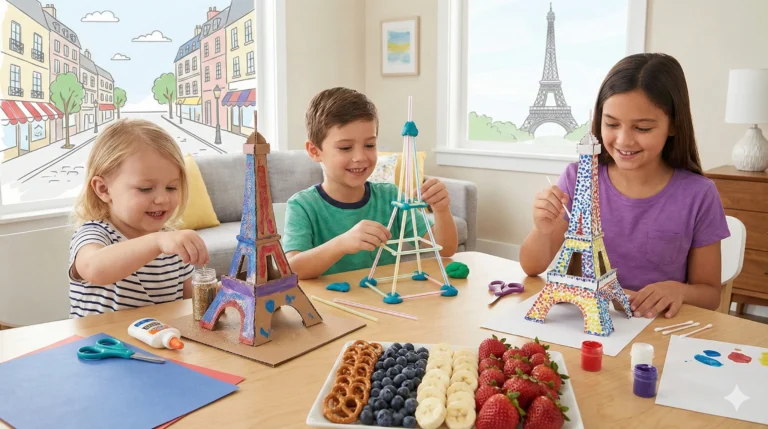 10 Enchanting Eiffel Tower Crafts for Kids: Build Paris at Home!