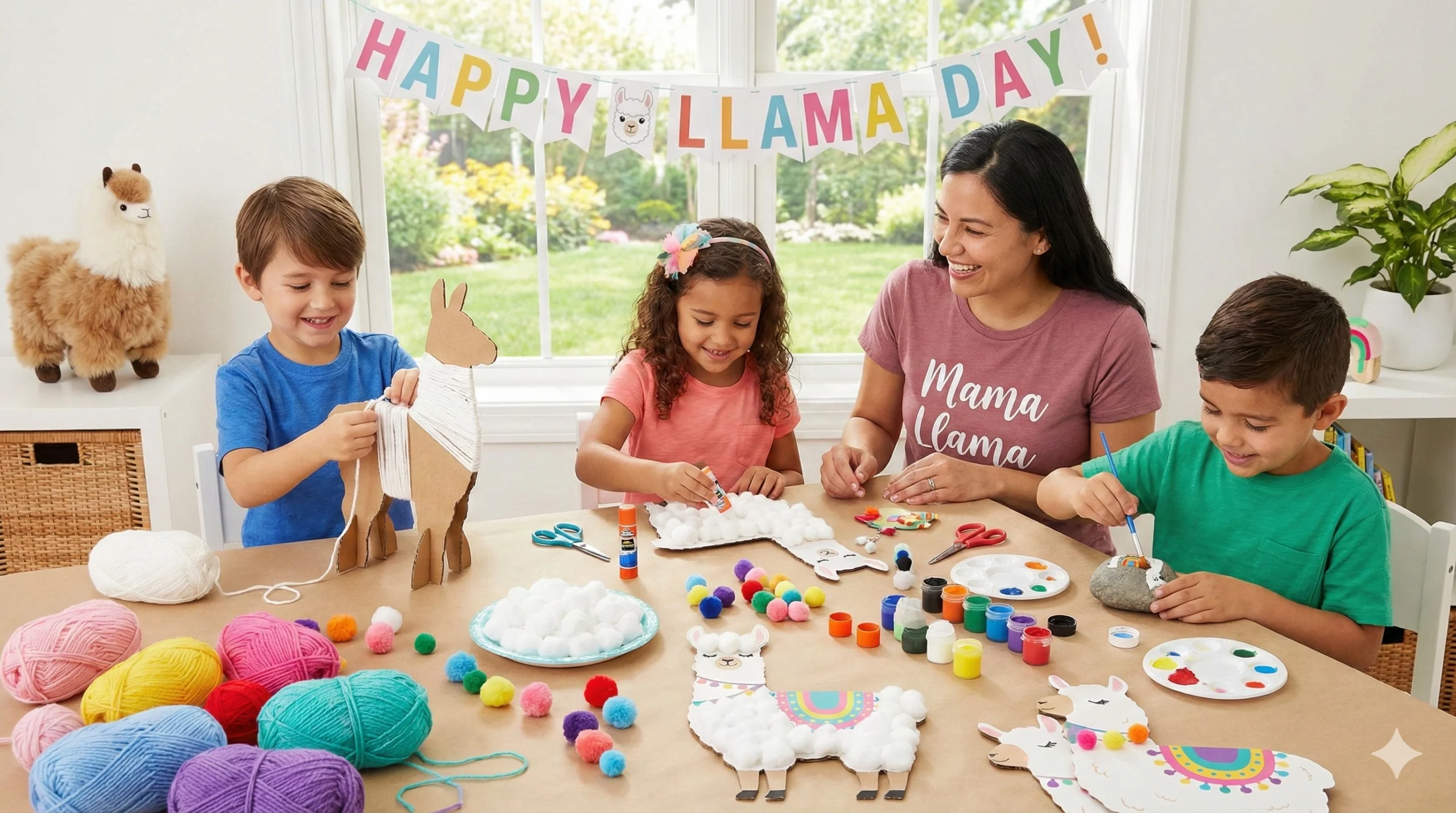 20 Lovely Llama Crafts for Kids: Celebrate National Llama Day with DIY Fun