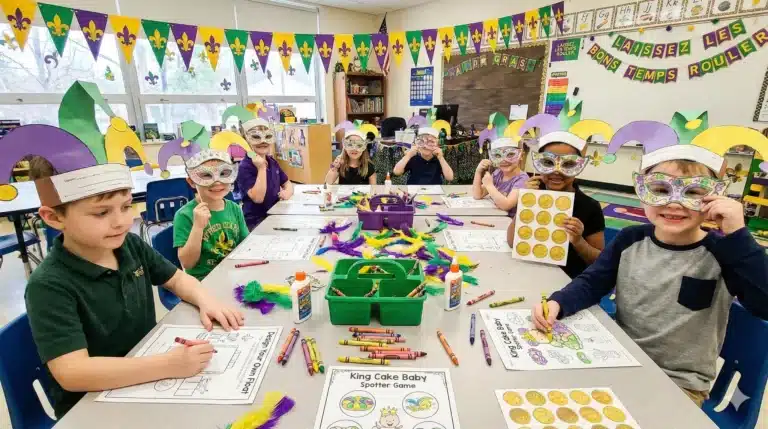 10 Magnificent Mardi Gras Printables for Kids: Let the Good Times Roll!