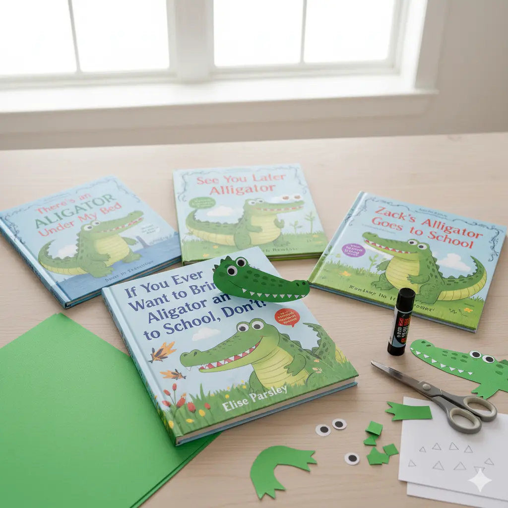 Fun Alligator Books to Pair with Your Craft