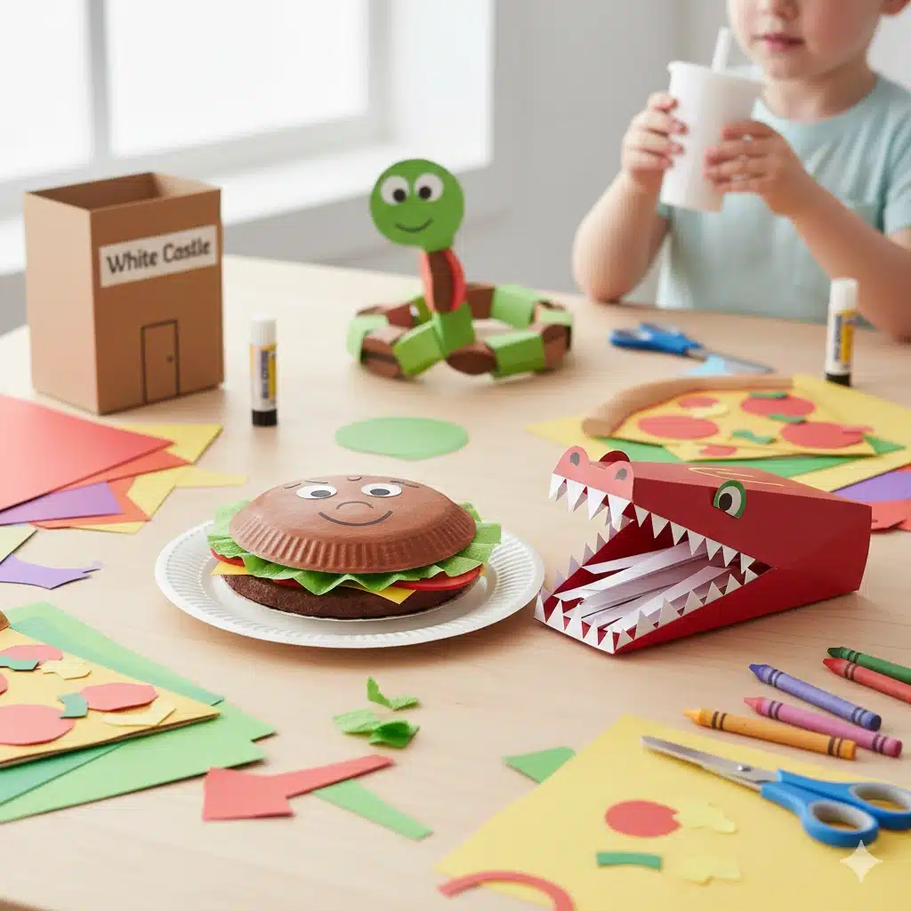 Fast Food Crafts: The "Healthy" Way to Play