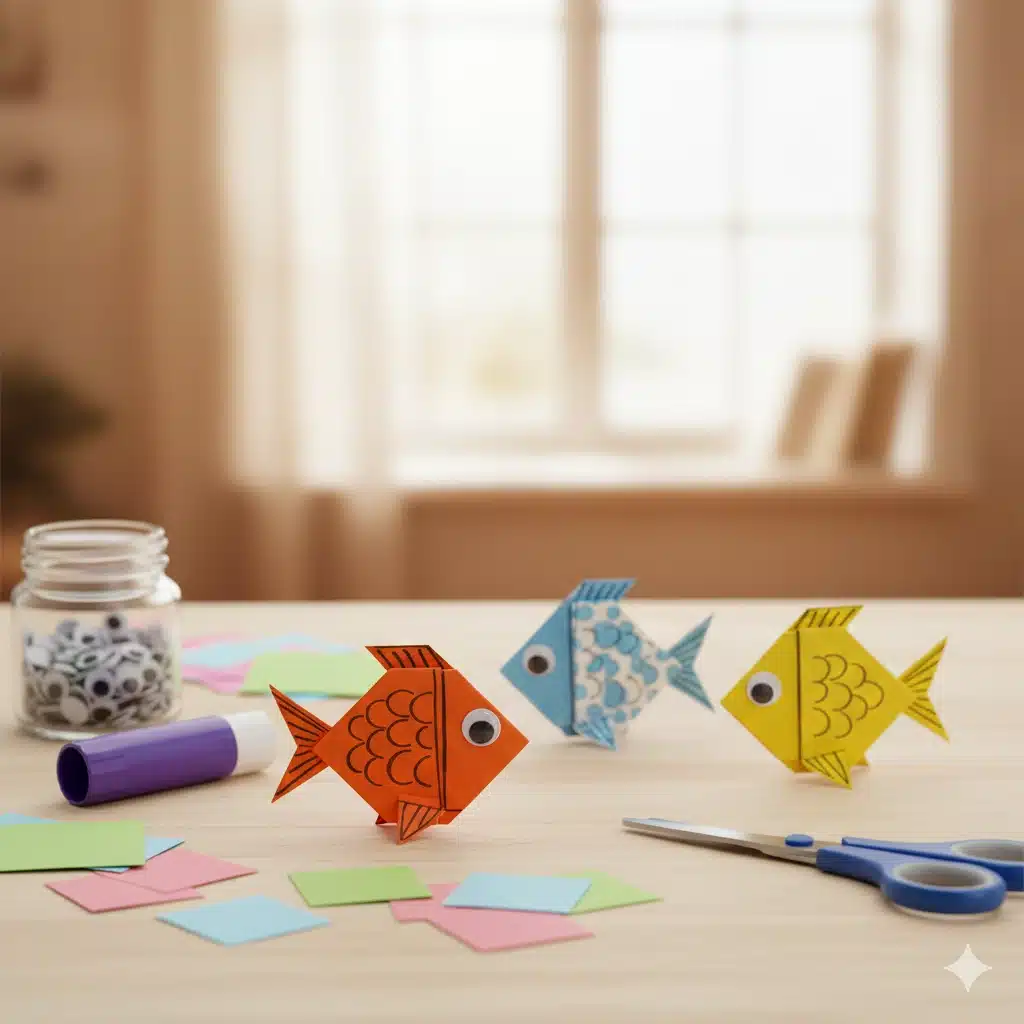 Easy Origami Fish Craft for Kids: A Beginner’s Guide to the Art of Paper Folding