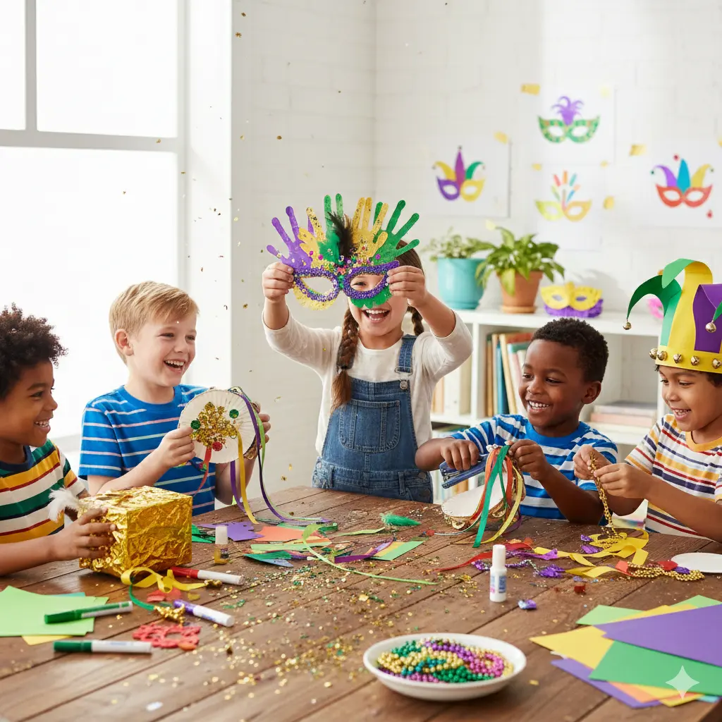 20 Magnificent Mardi Gras Crafts for Kids: A Guide to Carnival Creativity