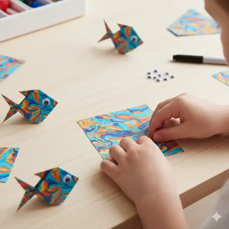 Blast Off into Creativity: Bright and Colorful Toilet Paper Roll Rocket Craft