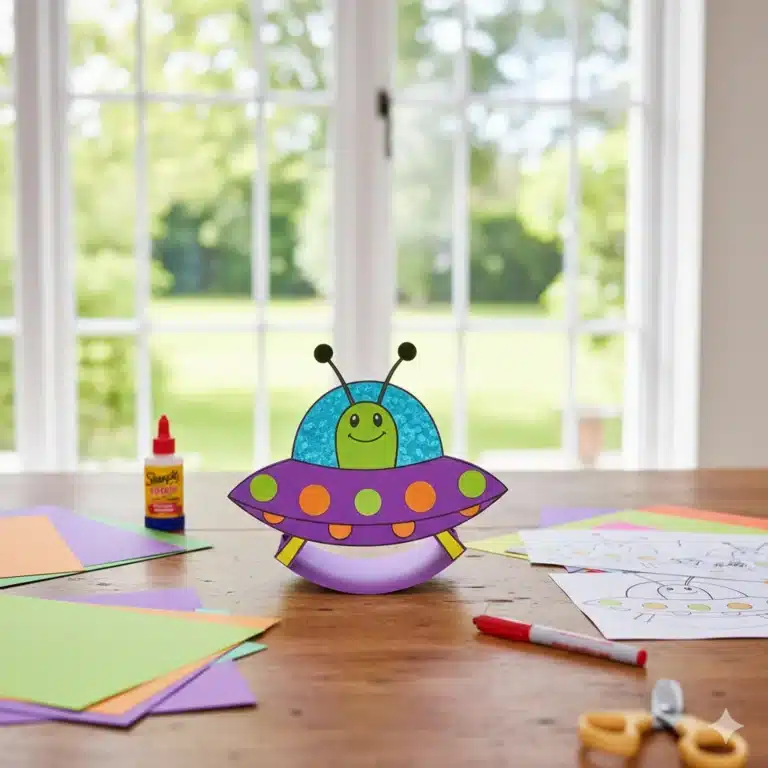 How to finish the Rocking UFO Craft