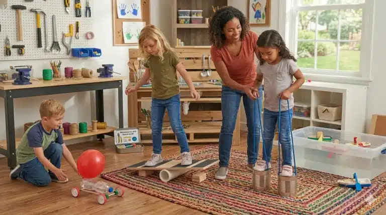 Crafting Active DIY Toys and Hand-Powered Vehicles