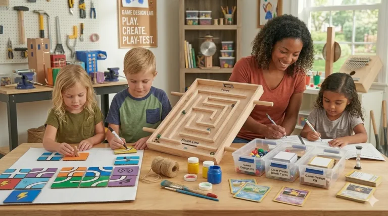 We have built cities, programmed robots, and composed symphonies. Now, we turn to the most sophisticated technology on the planet: Biology. While many DIY projects focus on static objects, building a "living toy" introduces children to the concepts of sustainability, nutrient cycles, and environmental stewardship.A DIY indoor garden isn't just a place to grow food; it is a functioning laboratory. By stripping away the soil and using hydroponic (water-based) methods, children can see the "invisible" parts of a plant—the root systems—and learn how chemistry directly affects life.1. Project: The "Window-Farm" Hydroponic KitTarget Skills: Fluid dynamics, nutrient ratios, and solar energy.A vertical window farm uses the "gravity-fed" principle to move water through recycled bottles, allowing children to grow herbs or greens even in the smallest apartment.Materials You’ll Need:The Towers: Three or four 2-liter plastic bottles (cleaned and labels removed).The Pump: A small aquarium air pump and some vinyl tubing.Growing Medium: Clay pebbles (expanded clay) or perlite.Connectivity: Heavy-duty twine or zip ties to hang the bottles.The Build:Bottle Preparation: Cut the bottom off each bottle. Turn them upside down so they "nest" into each other.The Drainage: Poke a small hole in each cap. When water is poured into the top bottle, it should slowly drip through the caps into the bottles below.The Airlift: Connect the air pump to the tubing. Place the tubing in the bottom reservoir. The air bubbles will push small "slugs" of water up the tube to the top bottle, creating a continuous loop.The Formula: Explain that plants need three main things from their water: Nitrogen ($N$), Phosphorus ($P$), and Potassium ($K$).$$Growth = Sunlight + (N-P-K)_{solution}$$2. Project: The "Root-View" Observation BoxTarget Skills: Botany, measurement, and patience.Standard gardening hides 50% of the plant's beauty. An observation box uses a slanted glass or acrylic front to force the roots to grow against the window, making them visible.Materials You’ll Need:Frame: Scrap 1x4 lumber.Windows: A sheet of clear acrylic or glass from an old picture frame.Hinges: To create a "dark cover" (roots don't like light!).The Build:The Slant: Build a wooden box but set the clear front panel at a 15-degree inward slant. As the roots grow down, gravity forces them against the glass.The Cover: Attach a piece of thick cardboard or a wooden door to the front. This keeps the roots in the dark when you aren't observing them.The Measurement: Tape a ruler to the side of the glass. Every morning, the child can mark the "Growth Point" of the primary root.3. Project: The Self-Watering "Wick" PlanterTarget Skills: Capillary action and moisture conservation.This is the perfect project for demonstrating how water can move upward against gravity using the physics of surface tension.Materials You’ll Need:The Vessel: A large glass jar or a plastic bottle cut in half.The Wick: A strip of cotton fabric or thick cotton twine.Medium: Potting soil.The Build:The Reservoir: The bottom half holds the water; the top half (inverted) holds the plant and soil.The Wick: Thread the cotton string through the cap so one end sits in the water and the other is buried deep in the soil.The Science: Explain Capillary Action. The water molecules "climb" the cotton fibers to fill the dry gaps in the soil.$$h = \frac{2\gamma \cos \theta}{\rho gr}$$(This formula describes how high ($h$) water can climb based on surface tension ($\gamma$) and the radius of the "tube" ($r$)!)4. Project: The "Pollinator Hotel"Target Skills: Entomology and ecological balance.A DIY plaything doesn't always have to be for the child; sometimes it's for the creatures that help our world grow.Materials You’ll Need:Structure: A small wooden crate or an old birdhouse frame.Fillers: Hollow bamboo reeds, pinecones, drilled logs, and dry straw.The Build:The Texture: Different insects prefer different "rooms." Solitary bees love the hollow reeds; ladybugs prefer the dry straw.Placement: Hang it 3-5 feet off the ground in a sunny, sheltered spot.Observation: Give the child a magnifying glass. Their "play" is now the quiet observation of which guests "check in" to the hotel.5. The Biology Audit: Quality Control for Living ToysBecause these projects involve living organisms, the "maintenance" is a daily responsibility:PH Testing: For hydroponics, use simple litmus strips. Explain that if the water is too acidic or too basic, the plant can't "eat."Algae Prevention: Light + Water = Algae. Ensure your water reservoirs are opaque or covered with foil to keep the water clean.The "Sniff Test": If a garden project smells "sour," it usually means there is a lack of oxygen (root rot). This is a lesson in the importance of Aeration.6. Conclusion: Growing the FutureBy moving DIY play into the garden, you are teaching children that they are part of a larger system. They learn that their actions have consequences—if they forget to water the wick, the plant wilts; if they balance the nutrients, the plant thrives.