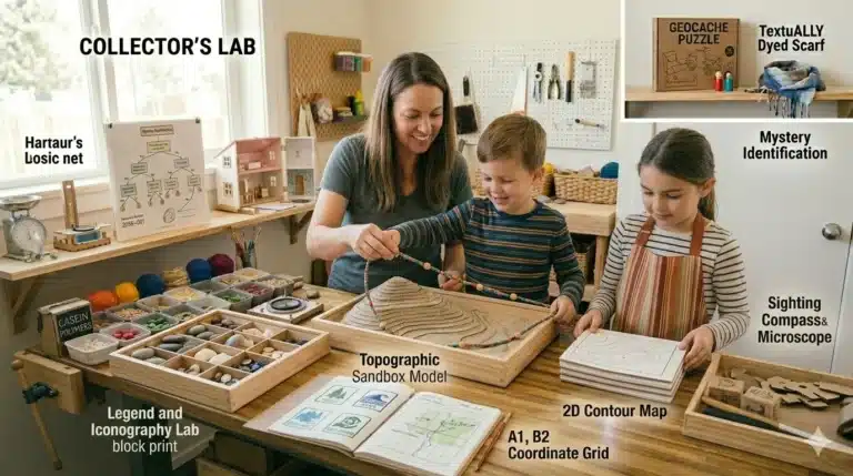 We have mapped the ground beneath our feet, but the final frontier of high-quality DIY play lies upward. Celestial engineering—the act of building tools to observe and understand the stars—is the ultimate bridge between physical construction and abstract mathematics. When a child builds their own astronomical tools, they aren't just looking at the sky; they are interacting with the scale of the universe.This guide focuses on "Sky-Play": building durable, precise instruments to track the moon, planets, and constellations using simple geometry and optics.1. The "Galilean" Refractor: A Lesson in LightA high-quality telescope doesn't require complex electronics. By building a basic refracting telescope, children learn how lenses bend (refract) light to bring distant objects into focus.The Build:The Body: Two nesting cardboard mailing tubes (one slightly smaller to allow for "sliding focus").The Optics: A large, weak "Objective" lens (convex) at the front and a small, strong "Eyepiece" lens (concave or convex) at the back.The Science: The objective lens gathers light and brings it to a point; the eyepiece acts like a magnifying glass for that point.Mastery Tip: Use a bit of black felt to line the inside of the tubes. This absorbs "stray light," significantly increasing the contrast and quality of the image—a technique used in professional observatories.2. The "Astro-Tracker" (Equatorial Mount)The Earth rotates, causing stars to "drift" across the sky. To observe them for long periods, we need a tracking mount.Engineering the Angle:The Base: Two wooden boards joined by a heavy-duty hinge.The Alignment: The hinge must point exactly toward Polaris (the North Star). This is the Earth's axis.The Drive: Use a long carriage bolt with a wing nut. By slowly turning the nut at a constant rate (e.g., one turn per minute), the child manually "cancels out" the Earth's rotation.This introduces spherical geometry. The child realizes that the sky moves in an arc, not a straight line.3. The "Lunar Phase" Calendar: Mechanical TrackingUnderstanding the moon requires consistent observation over 29.5 days. A high-quality Mechanical Moon Dial makes this data tactile.The Project: Rotating Phase WheelThe Structure: Two circular wooden disks pinned in the center.The Display: The top disk has a "viewing window." The bottom disk features the 8 phases of the moon (New, Crescent, Quarter, etc.).The Interaction: Every night, the child observes the moon and rotates their dial to match.ShutterstockExploreThis teaches temporal sequencing. The child learns to predict the future based on the patterns of the past.4. The "Light-Pollution" Shield: Community ObservationIn urban areas, the "glow" of city lights hides the stars. Engineering a Portable Star-Nook can create a dark-sky environment anywhere.The Setup:The Frame: A PVC or wooden "A-frame" that can be easily folded.The Shield: Heavy, black blackout fabric draped over the frame to block streetlights.The Floor: A comfortable mat with a "Red-Light Station."The Logic: Why red light? Red light doesn't trigger "pupil constriction," allowing the child’s eyes to stay "dark-adapted" for the telescope.5. The "Sun-Clock" (Gnomon)Astronomy isn't just for the night. A high-precision Sundial teaches the relationship between the sun's position and the time of day.The Geometry:The Gnomon: A vertical triangular blade. Its angle must match the child's latitude (which they found during the Cartography project!).The Face: A flat wooden board.The Calibration: Every hour on the hour, the child marks where the shadow falls.The Insight: This project connects the celestial to the practical. The sun isn't just a light; it is a giant, consistent clock.Astronomy Standards and EthicsEye Safety: Never, under any circumstances, look at the sun through a DIY telescope or with the naked eye. Use "Projection Mapping" (casting the sun's image onto a card) instead.Dark Sky Etiquette: Teach children to use minimal light when observing. The darker the environment, the more "data" the eye can collect.Patience as a Tool: Unlike mechanical toys, the sky moves on its own schedule. Waiting for a cloud to pass is a core part of the "scientific temperament."Summary of Celestial ConceptsProjectScientific FocusMathematical SkillFocusGalilean TelescopeOptics / RefractionFocal LengthsLight PhysicsAstro-TrackerEarth’s RotationSpherical GeometryEngineeringMoon DialLunar CyclesPatterns / TimePredictionStar-NookPupil DilationLight ContrastBiology / ObservationSundialSolar PositionTrigonometry / LatitudeNavigationFinal Thoughts: Looking UpThe series ends where human curiosity began: looking at the stars and wondering how it all works. High-quality DIY play has taken us from the kitchen table to the edge of the visible universe. By building their own astronomical tools, children learn the greatest lesson of all: that no matter how small we seem, we have the tools to understand the infinite.